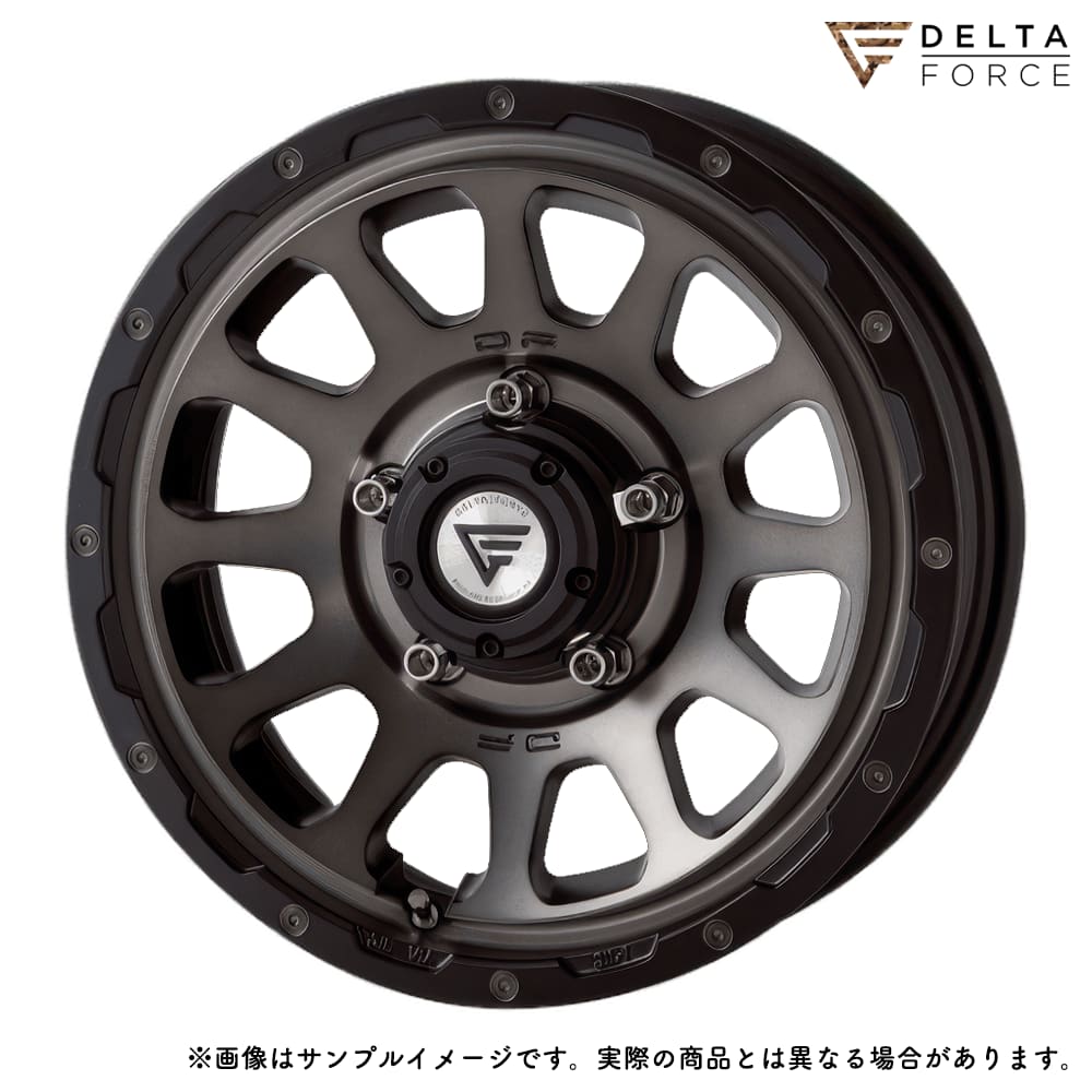 �f���^�t�H�[�X �I�[�o�� 16x5.5J 5H 139.7 +20 �}�b�g�X���[�N�|���b�V�� (MSP) / 16�C���` �z�C�[��1�{ DELTA FORCE OVAL