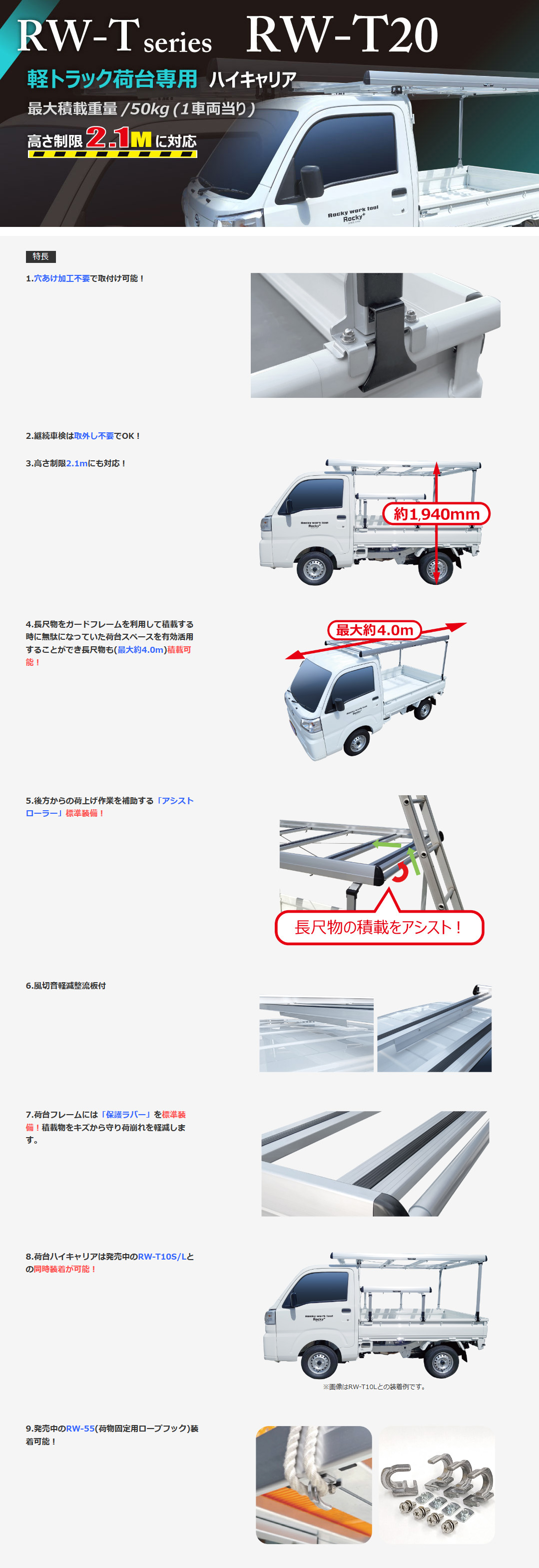 荷台キャリア