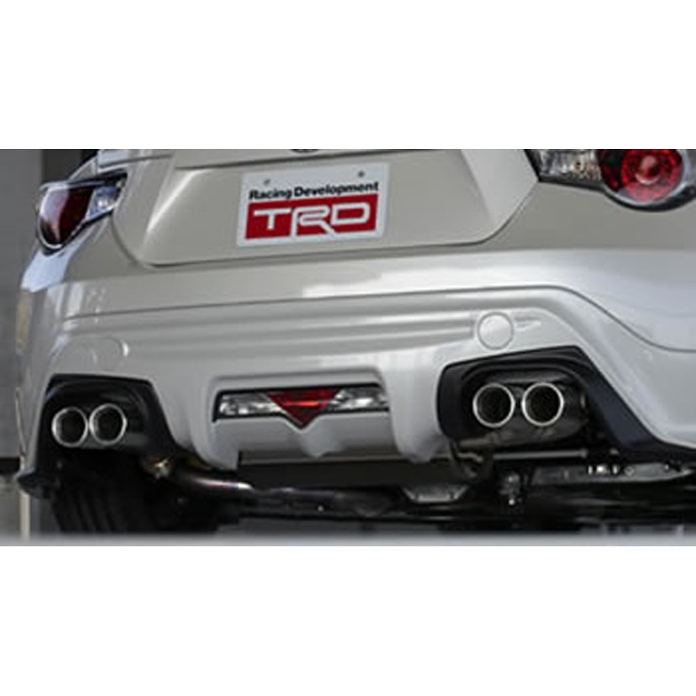TRD ハイレスポンスマフラーVer.R【A】 86 ZN6 / MS153-18001 : エス