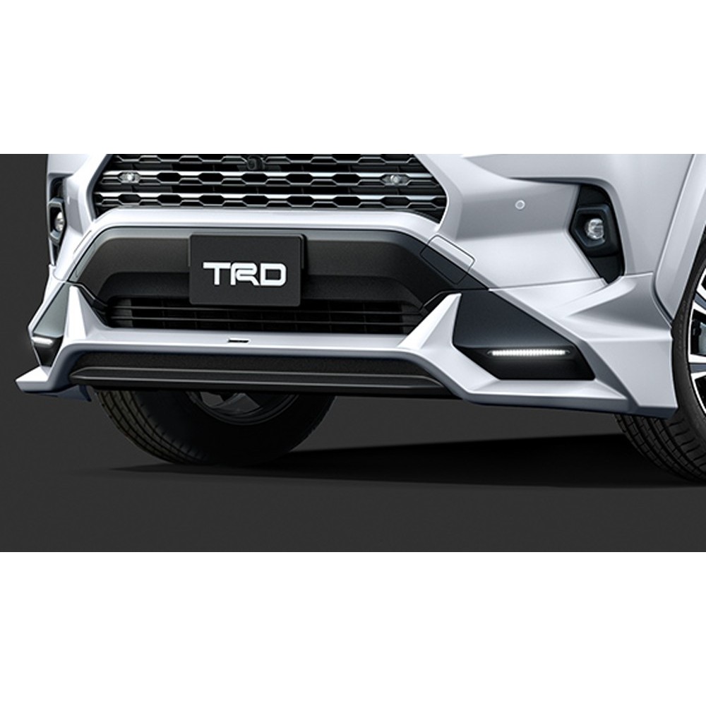 【お気にいる】 TRD フロントスポイラー(LED付:未塗装) RAV4 MXAA5# AXAH5 パーツ
