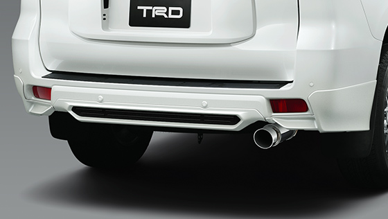 トヨタ　ランドクルザープラド　TRDリヤバンパースポイラー TRD ランドクルーザープラド (15#系)(2021.6〜2024.3) リヤ