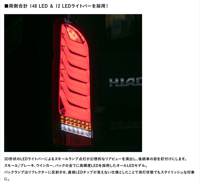 ヴァレンティ Valenti ジュエル LED テール ランプ ウルトラ