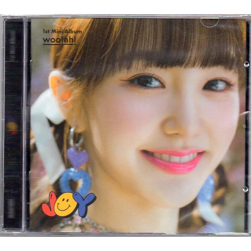 woo!ah! 1st ミニアルバム JOY (Jewel ver.) (限定版) CD (韓国盤)｜scriptv｜02