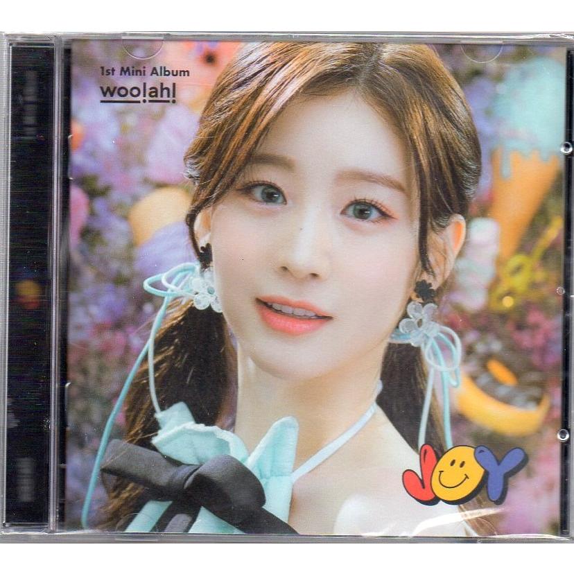 woo!ah! 1st ミニアルバム JOY (Jewel ver.) (限定版) CD (韓国盤)｜scriptv｜03