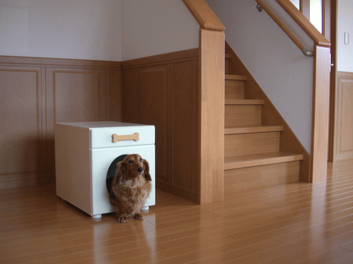 ペットハウス「オアシスケージ付き」 (ナチュラル)犬猫の寒さ・暑さ対策、室内用 通販