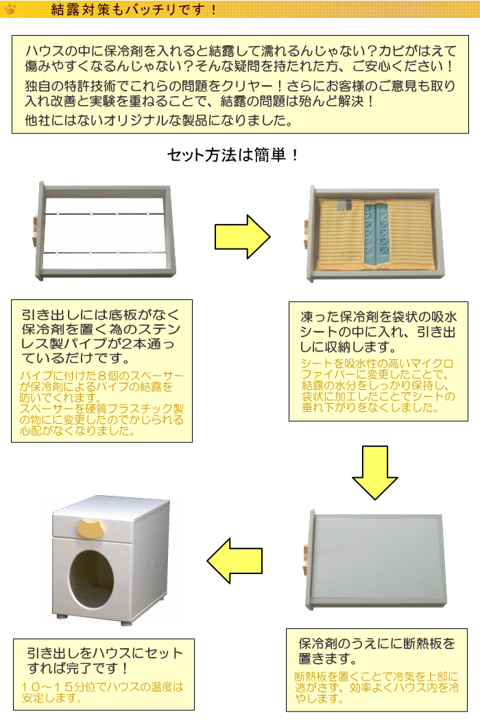 ペットハウス オアシス 猫 縦型 - 小動物用品