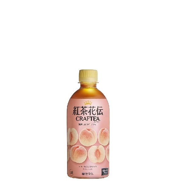 紅茶花伝 紅茶花伝 クラフティー 贅沢しぼり ピーチティー 440ml
