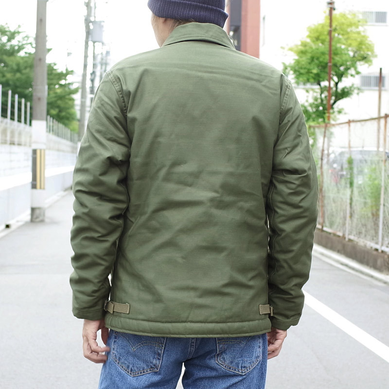 BUZZ RICKSONSバズリクソンズDECK ZIPデッキジャケット36 バズリクソンズ “JACKET DECK ZIP” BUZZ RICKSON MFG. CO