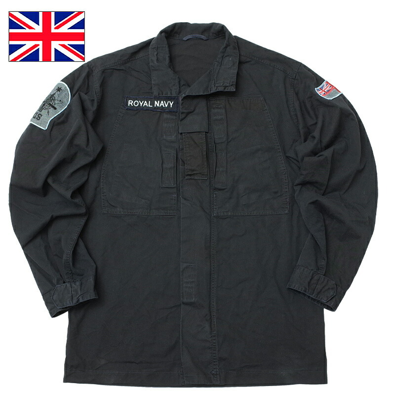 今日の超目玉】 イギリス軍 Royal Navy コンバットジャケット ネイビー