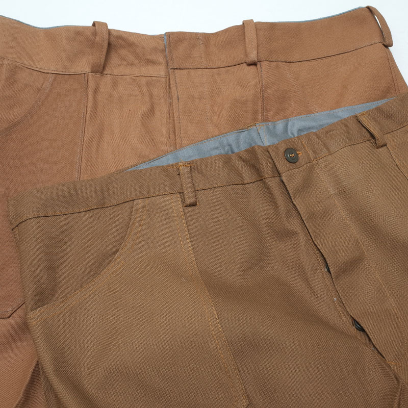イタリア軍 プリズナー ワークパンツ ブラウン デッドストック PP320NN