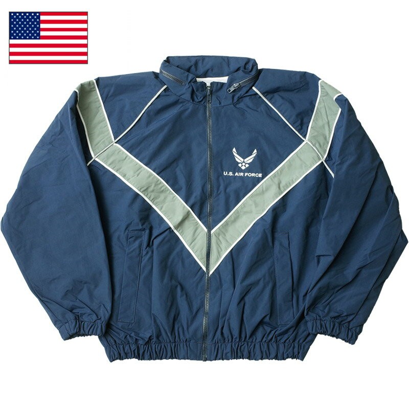 米軍 US AIR FORCE ナイロン ジムジャケット デッドストック JJ175NN 
