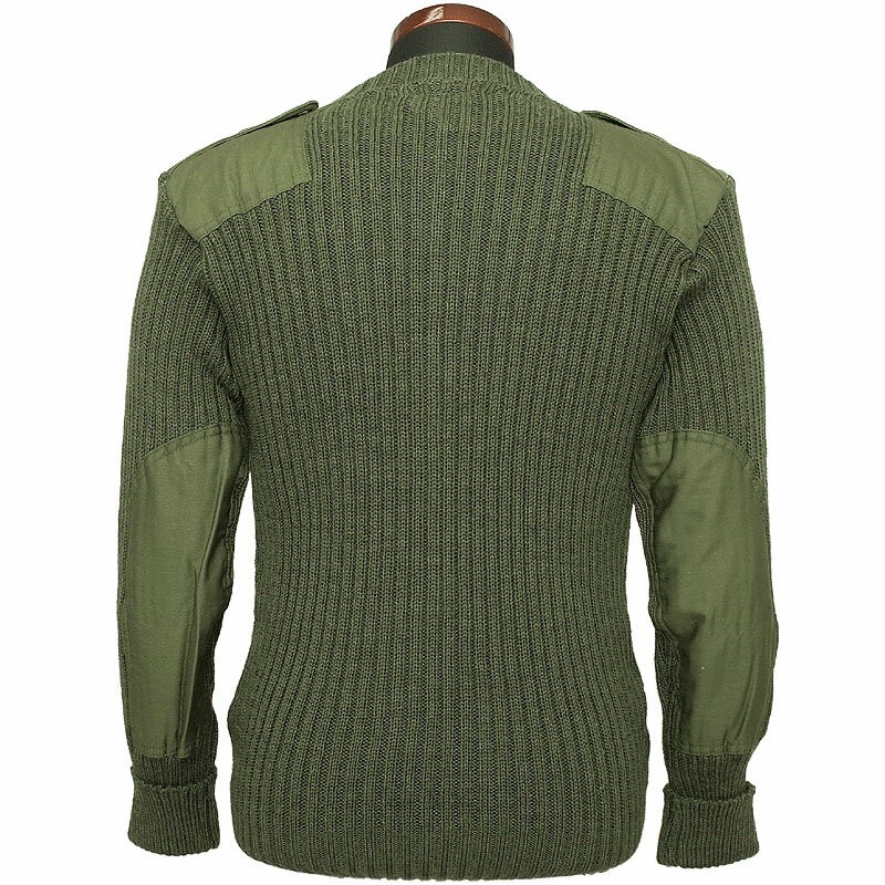 イギリス軍 コマンドセーター オリーブ デッドストック JW031NN