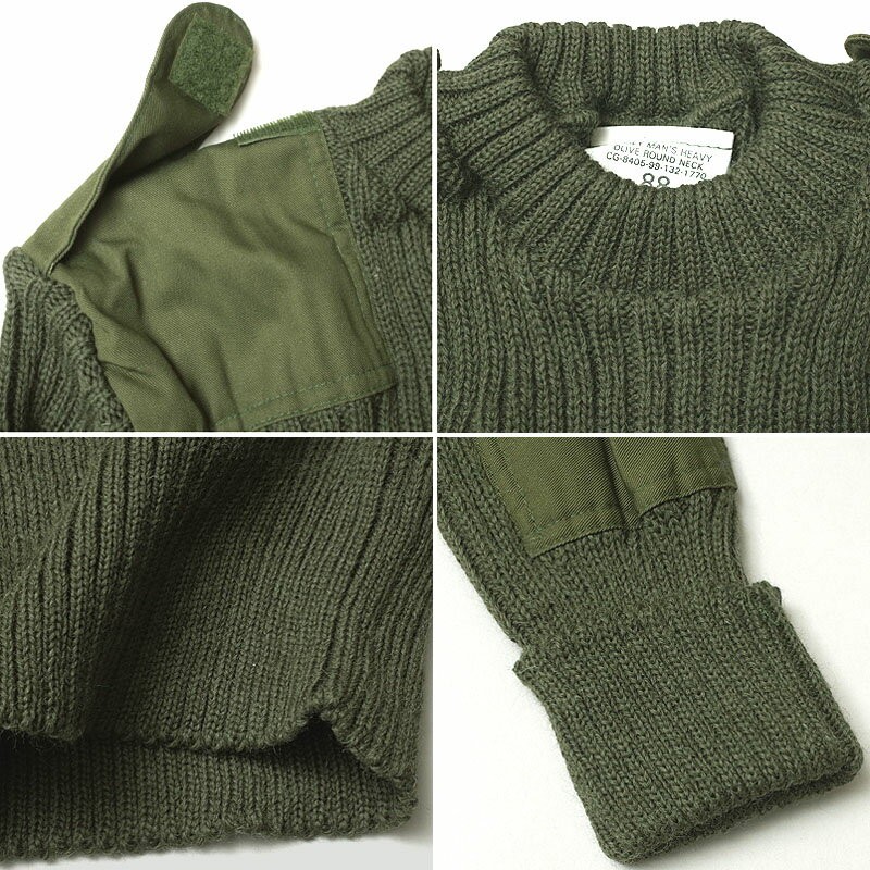 イギリス軍 コマンドセーター オリーブ デッドストック JW031NN