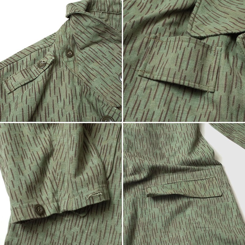 チェコ軍 フィールドコート レインドロップカモ デッドストック