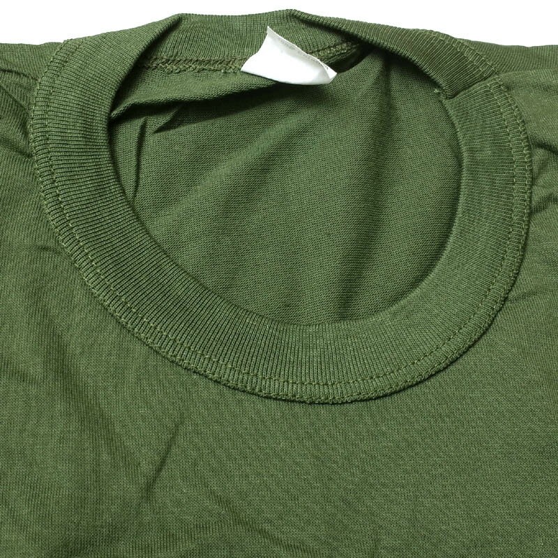 1点ならメール便可 イタリア軍 EI 半袖Tシャツ オリーブ デッド