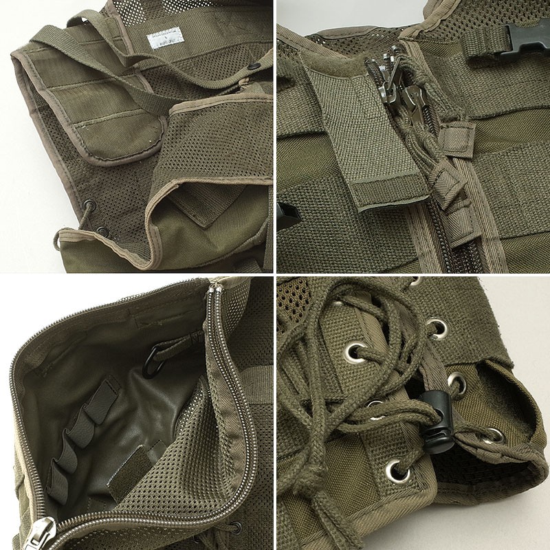 オーストリア軍 タクティカルベスト オリーブ USED JV034UN
