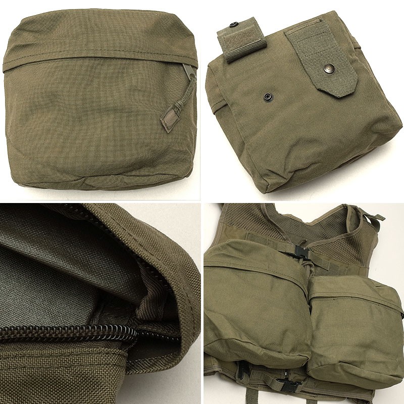 オーストリア軍 タクティカルベスト オリーブ USED JV034UN