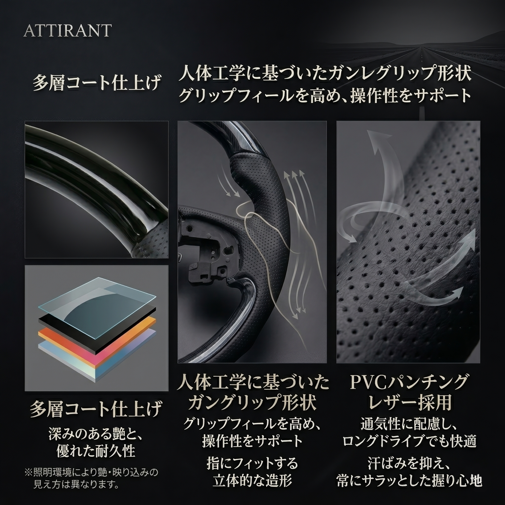 N-VAN JJ1 JJ2 ガングリップ スポーツステアリング ハンドル