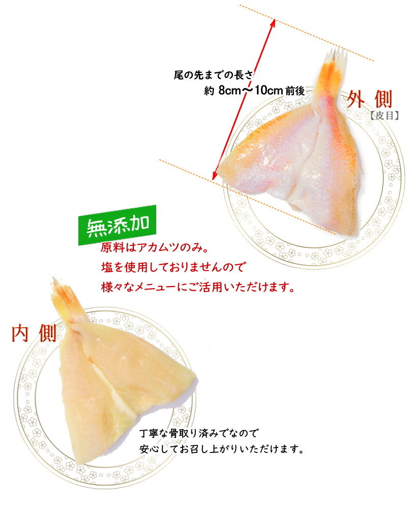 のどぐろ 開き 25尾 骨取り済み 天ぷら フライに 500g あかむつ