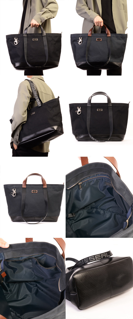 森野帆布コラボ／トラベルビジネスバッグ SEAL（シール）