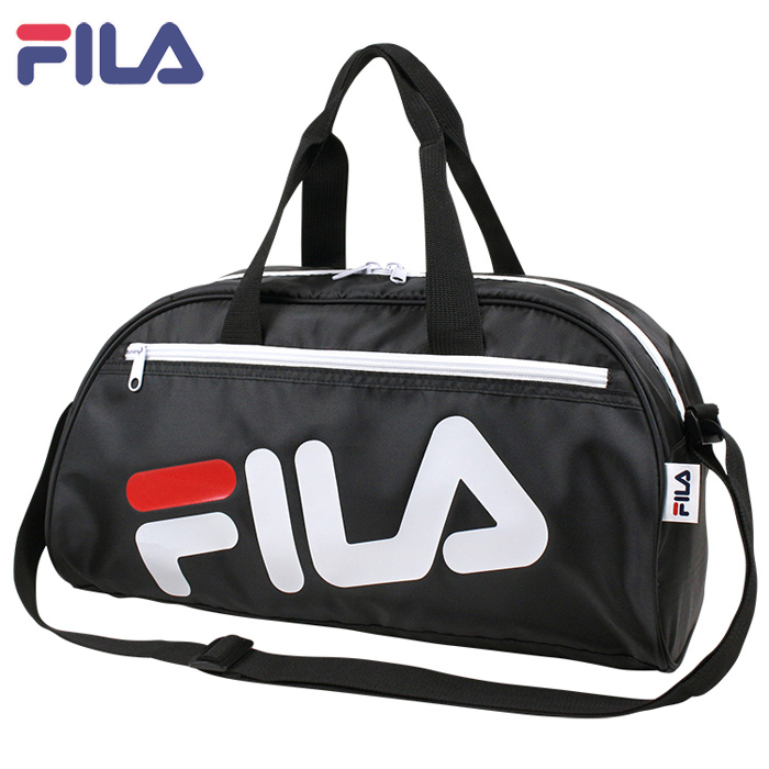 FILA フィラ ボストン ブラック ビーチバッグ プールバッグ 学校水泳授業・こども海浜・レジャー用品 117424(パケット便送料無料)
