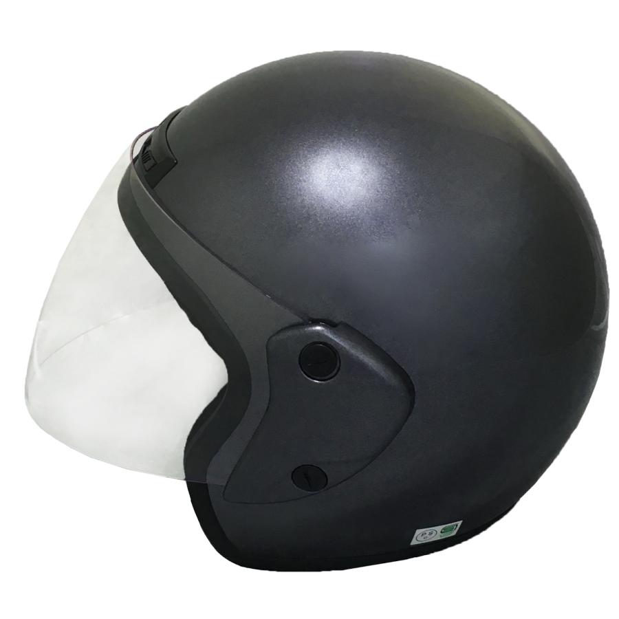 Power7 バイクヘルメット オープンフェイス シールド付き ジェットヘルメット SG/PSC付 フリーサイズ 全排気量対応 UV加工 全4色｜sealovely777｜03