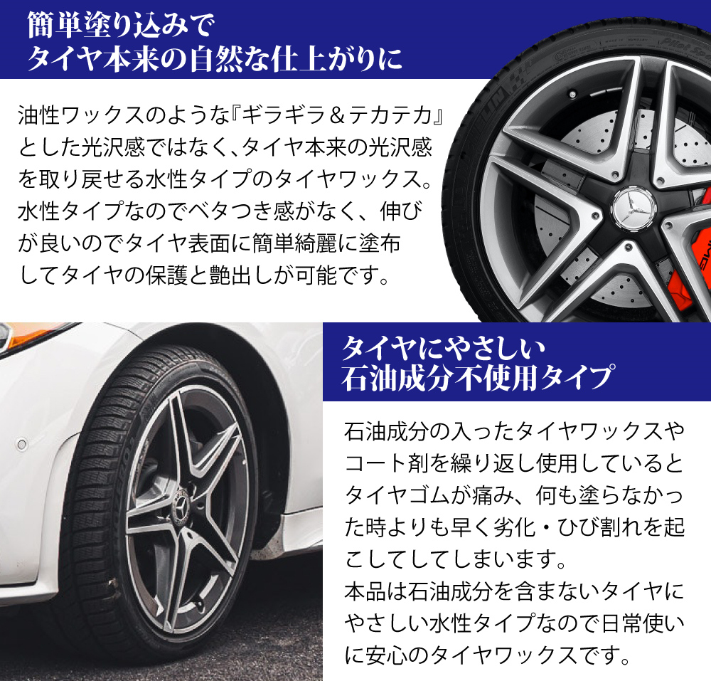 POWER7 水性タイヤワックス 水性 タイヤコート 18L 日本製 業務用 プロ