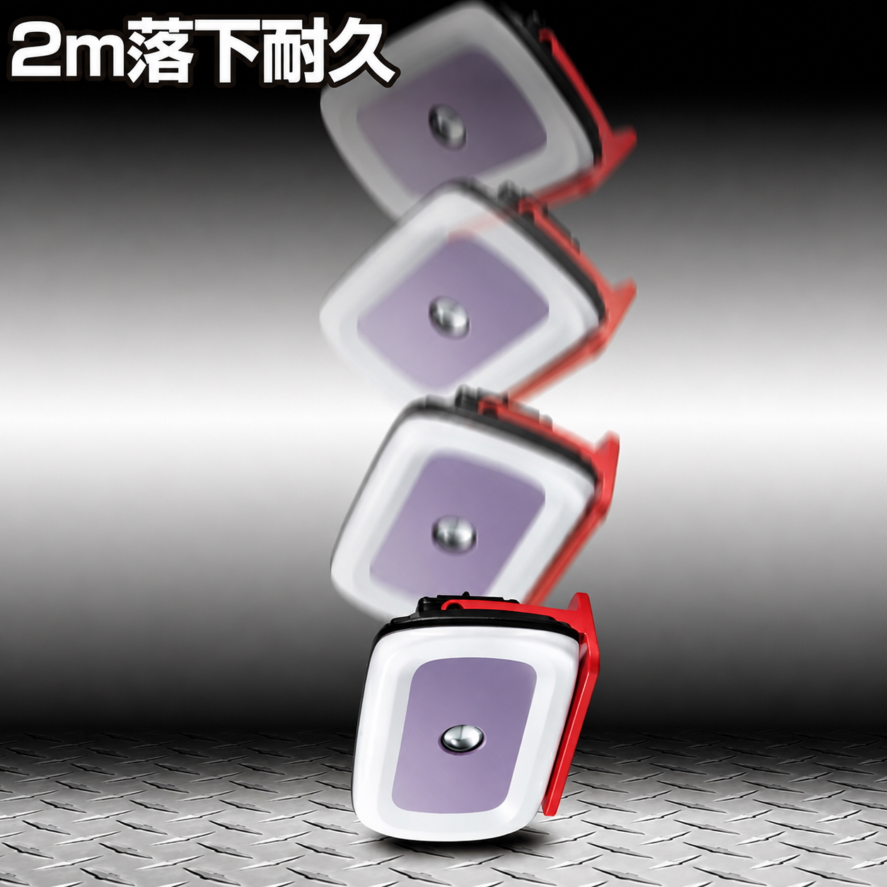 UVライト LEDワークライト 充電式 UV 395nm UV-A 耐塵 1m防水 IP67準拠
