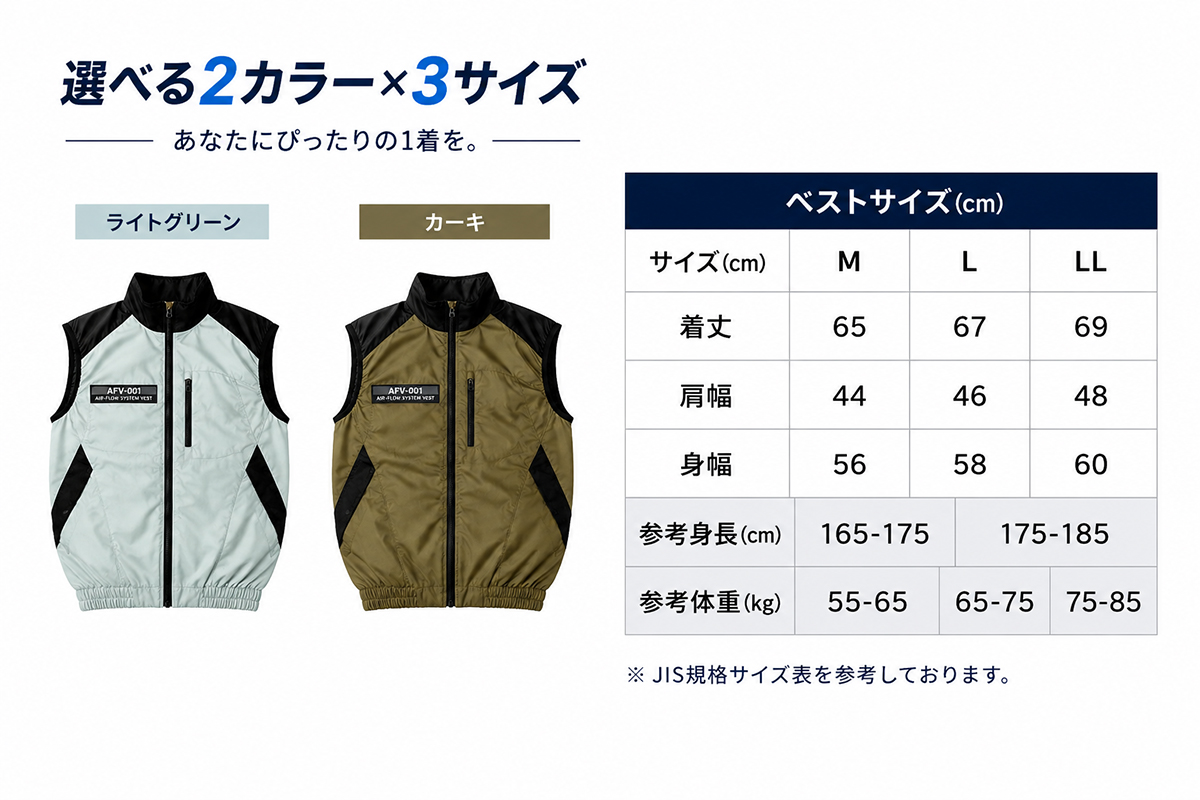 空調ベスト ミニエアコン付き 空調ウェア 空調作業服 ファン付きベスト
