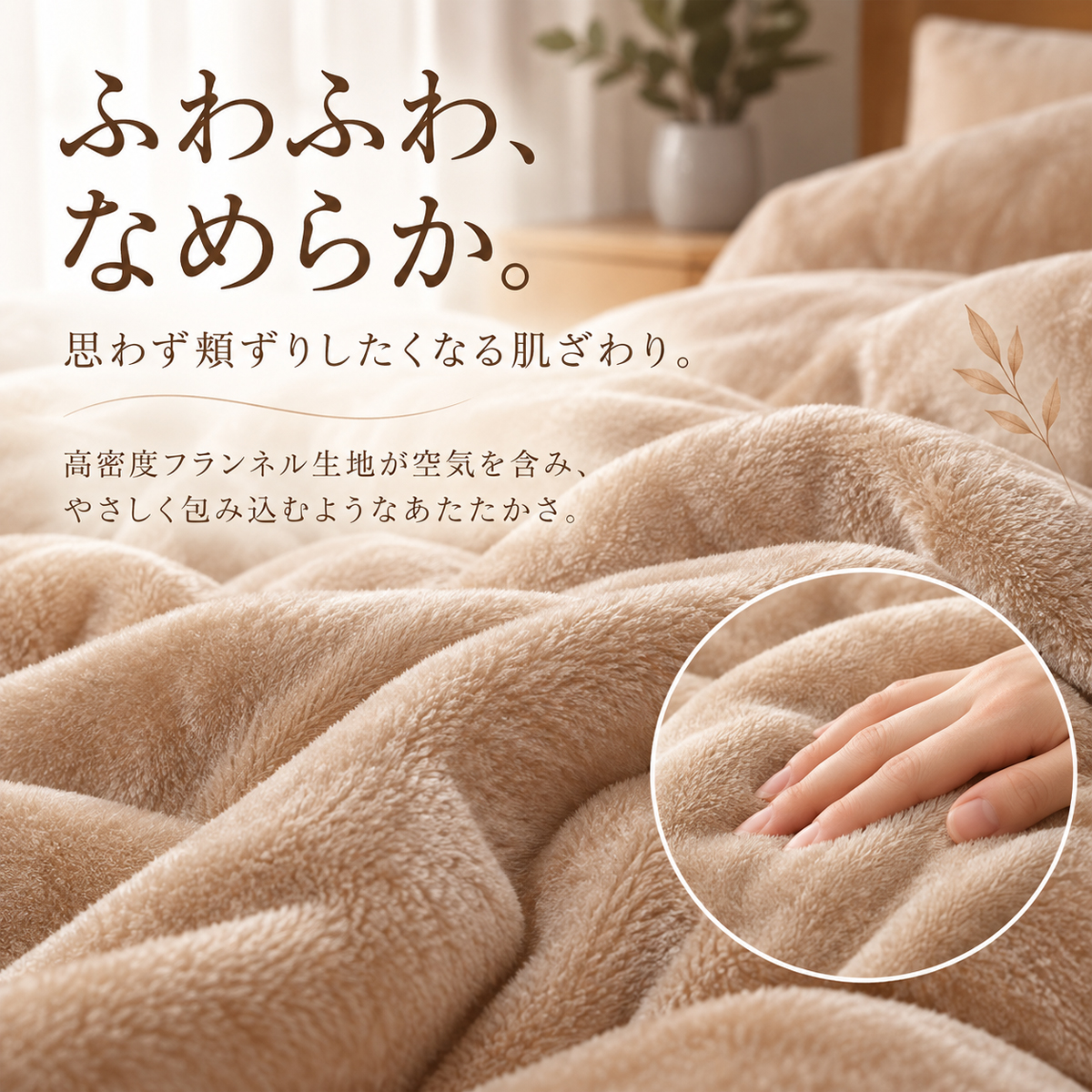 掛け布団カバー 冬用 あったか フランネル シングル 150X210cm 抗菌
