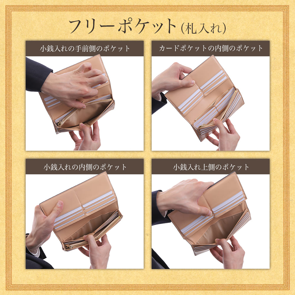 【海外限定】 二つ折り メンズ 長財布 財布 カード18枚 本革 ブライドルレザー 小物