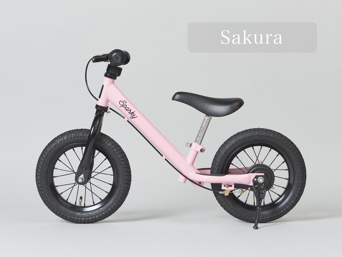 ペダルなし自転車 スタンド ブレーキ付 SPARKY スパーキー ゴムタイヤ装備 プレゼント｜searchlight｜05