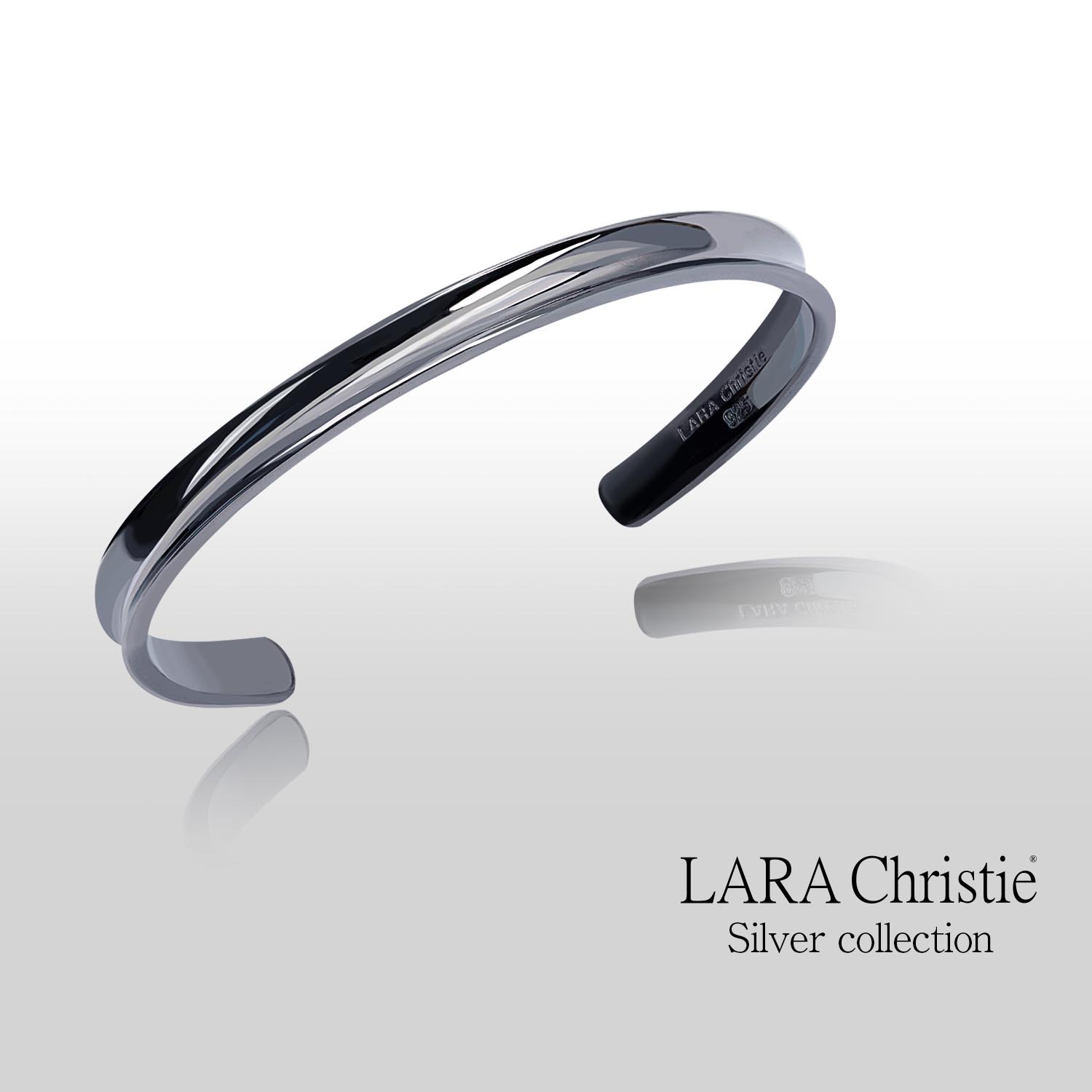 LARA Christie 925シルバー バングル LARA Christie（ララクリスティー） バングル ブレスレット メンズ