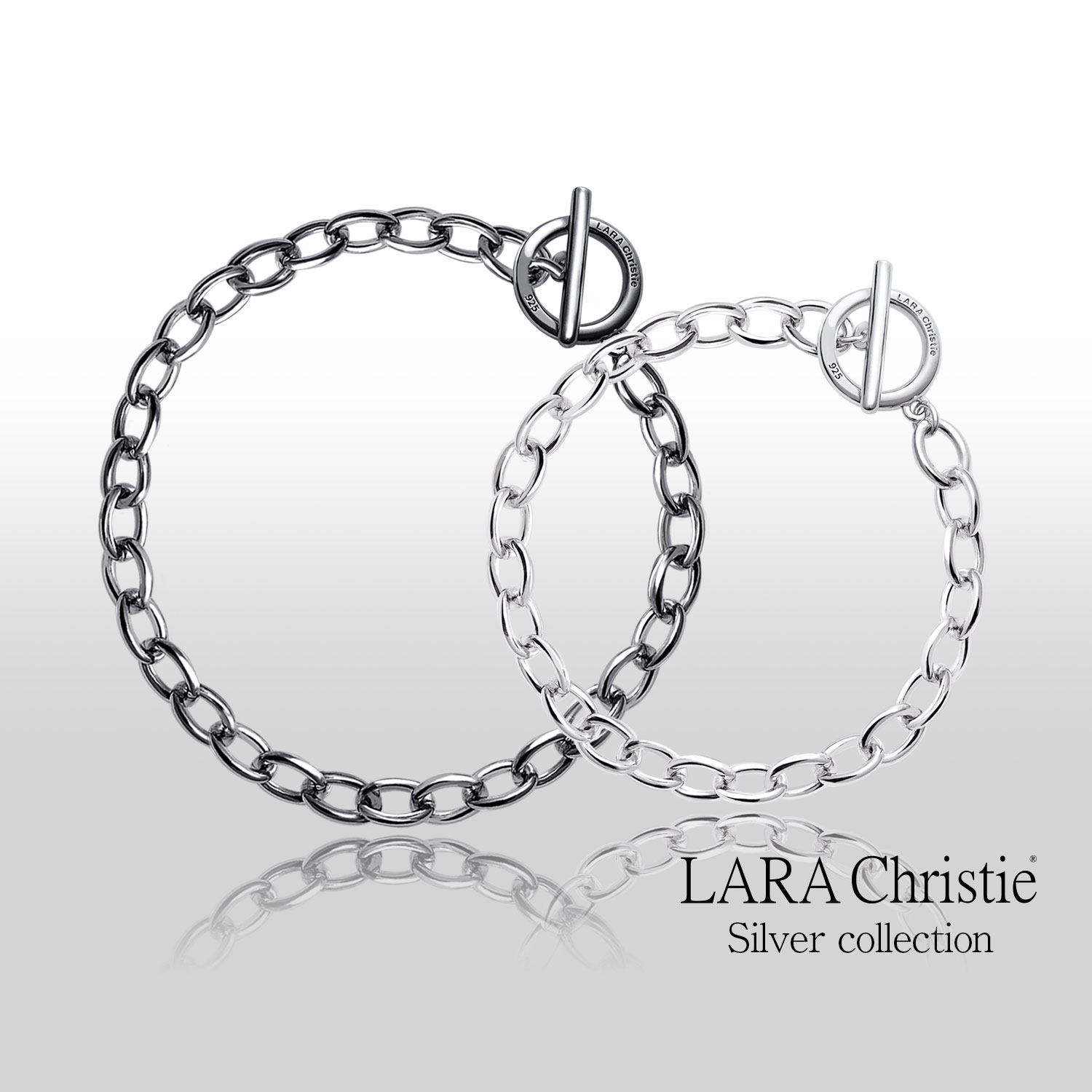LARA Christie（ララクリスティー） ペア チェーンブレスレット