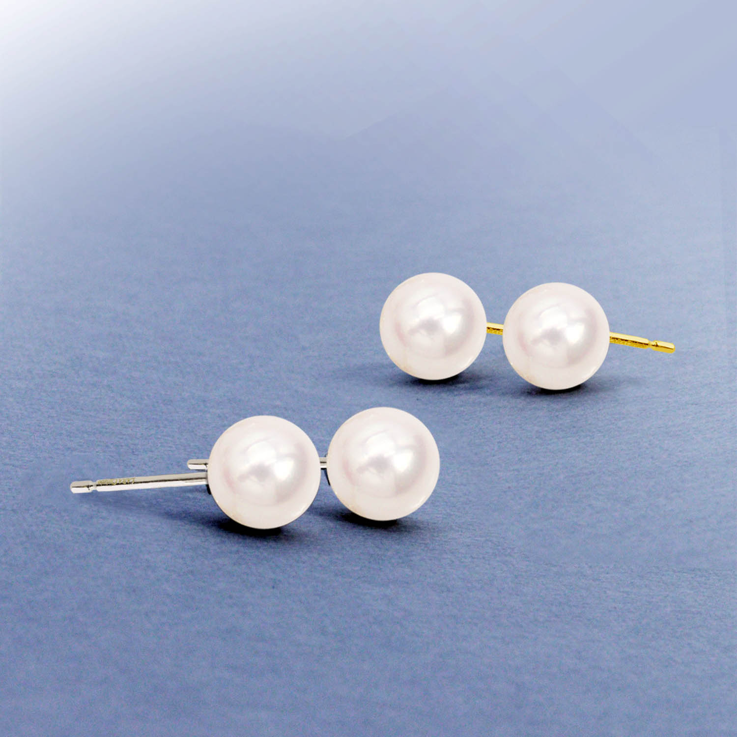 あこや真珠　８．０mm K18 １８金 ピアス ピアス ゴールド K18 パール 真珠 あこや真珠 18金 k18 ゴールド