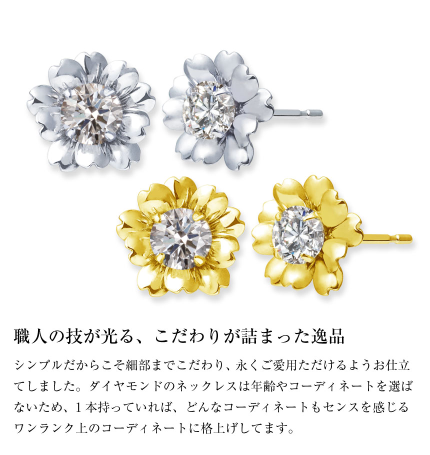 楽天市場】PT ダイヤモンド ピアス 0.8ct (トータル2石) 両耳用