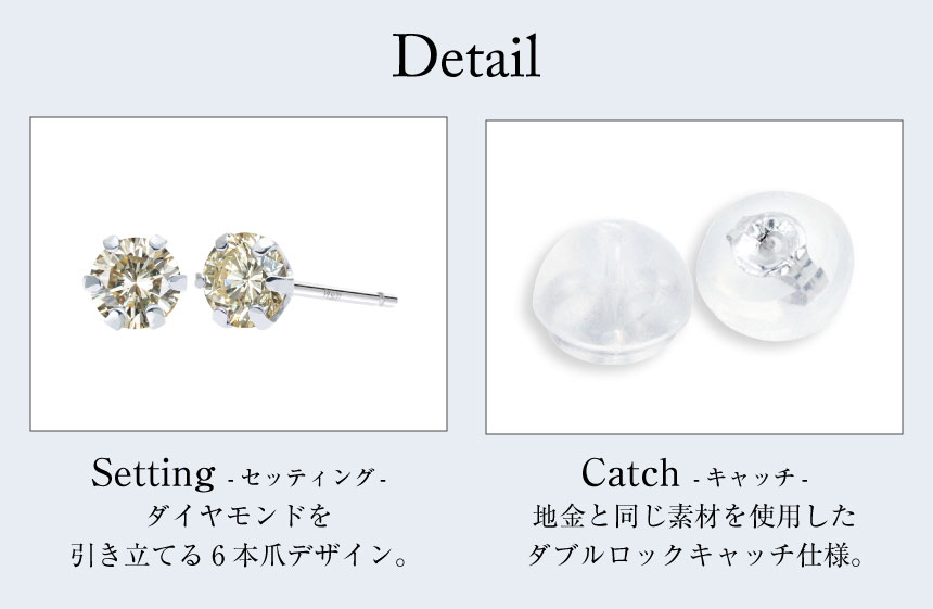 LARA Christie ピアス プラチナ ダイヤモンド PT900 計0.1ct ピアス 両耳 計 0.1ct ダイヤモンド 1粒 スタッドピアス pt900