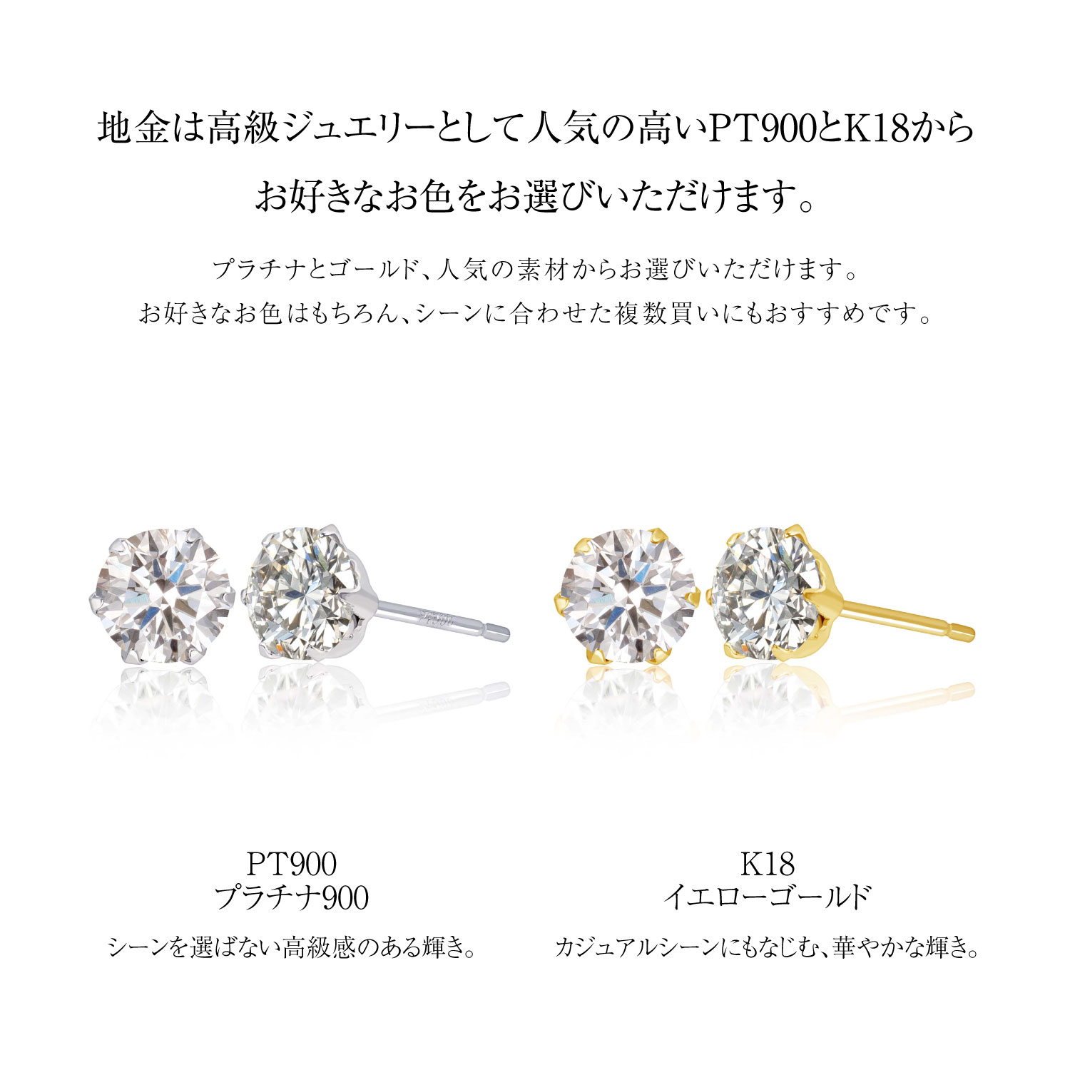 ＰＴ天然ダイヤモンドピアス 計1.0ct 鑑別カード付き LARA Christie ピアス 18金 レディース メンズ ダイヤモンド UGL
