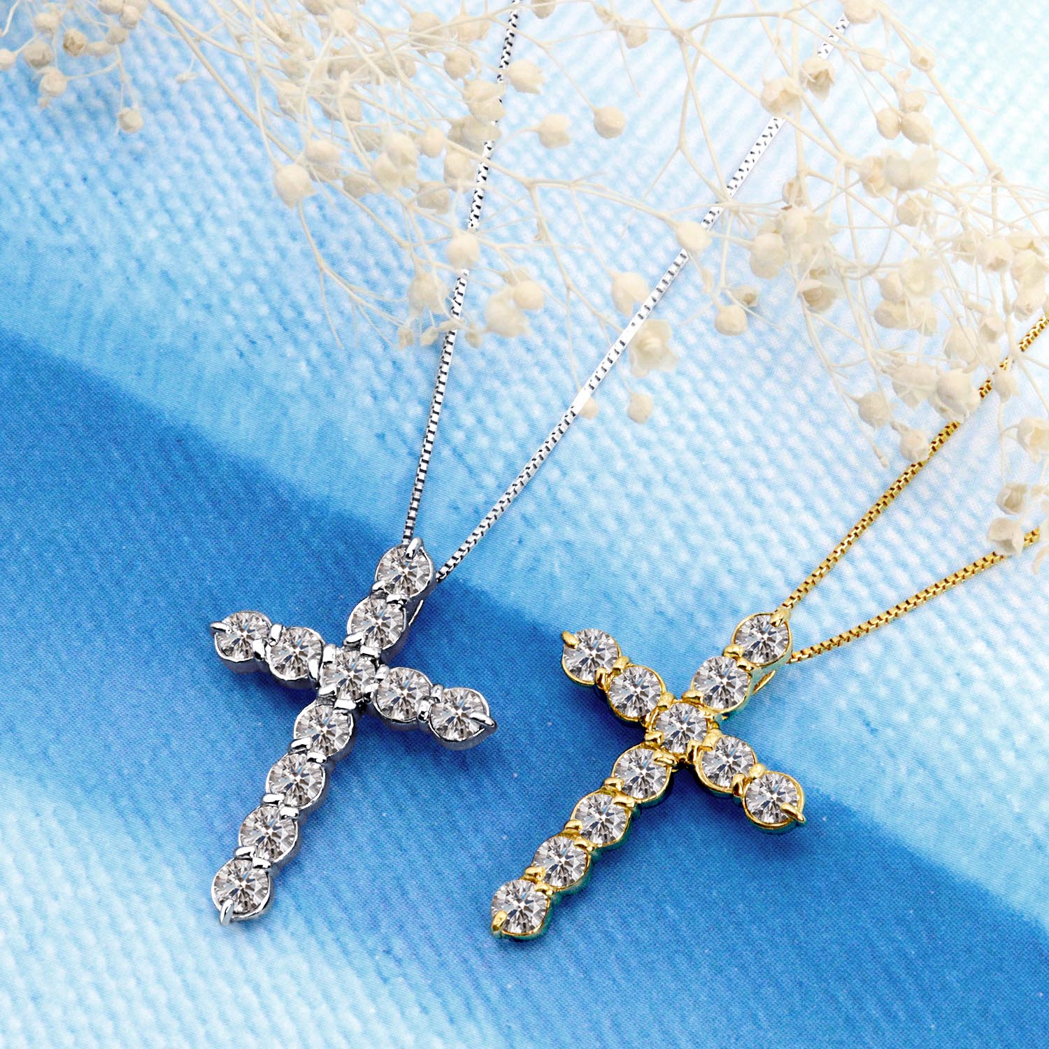コ*ラ様 18KWG トッププラチナダイヤ1.0ct チェーン ネックレス　ダイ LARA Christie（ララクリスティー） ネックレス レディース 18金