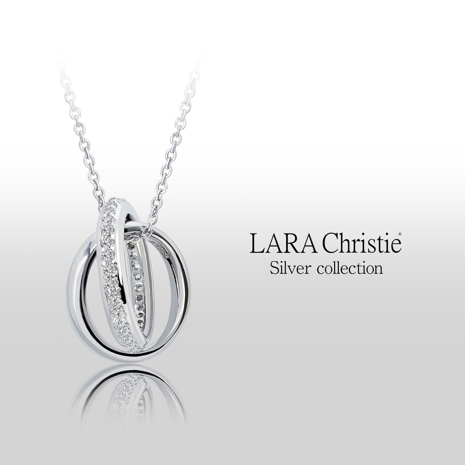 LARA Christie（ララクリスティー） ネックレス レディース リング 2連