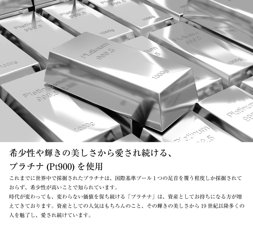 ネックレス レディース  プラチナ ブラックダイヤモンド 1.0ct Pt900 ローズカット 6本爪  LPUC ララクリスティー｜sears-collection｜08