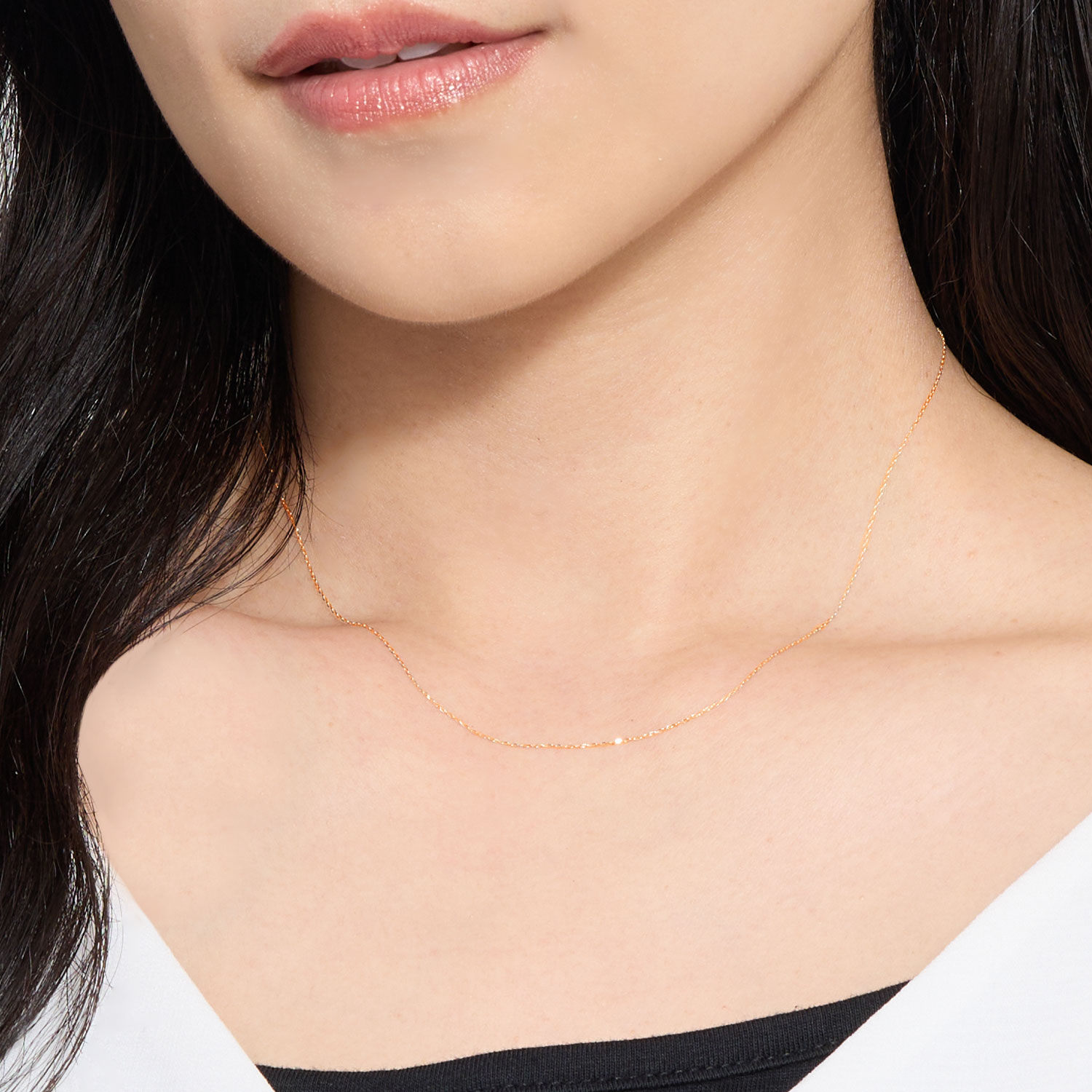 Sears（シアーズ） ネックレス レディース チェーンのみ 10金 K10