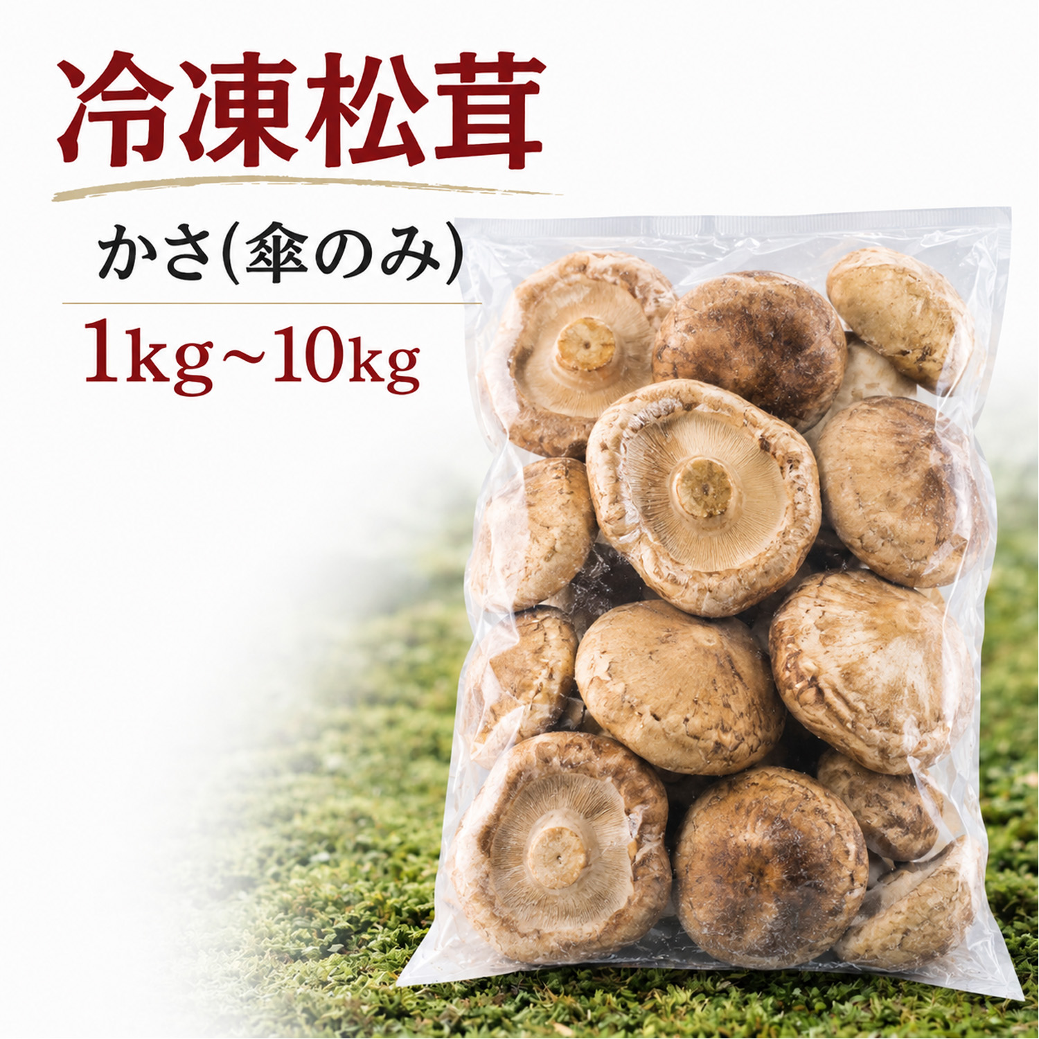 賞味期限間近！最大70％OFF】冷凍 松茸 約2kg ホール/チップ/規格外