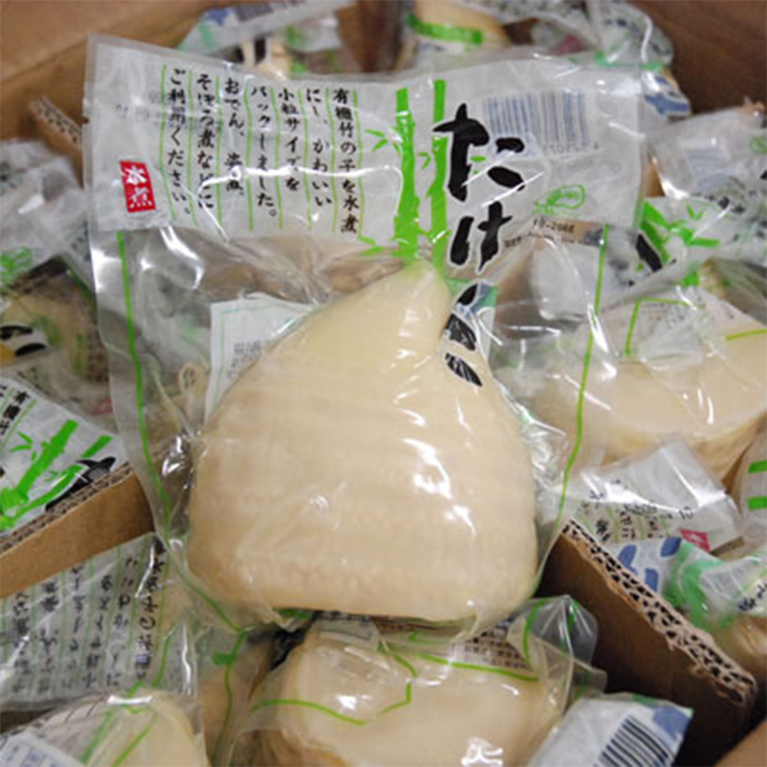 真空たけのこ水煮 350g×20袋 約7kg 産地箱｜業務用まとめ買い 中国産