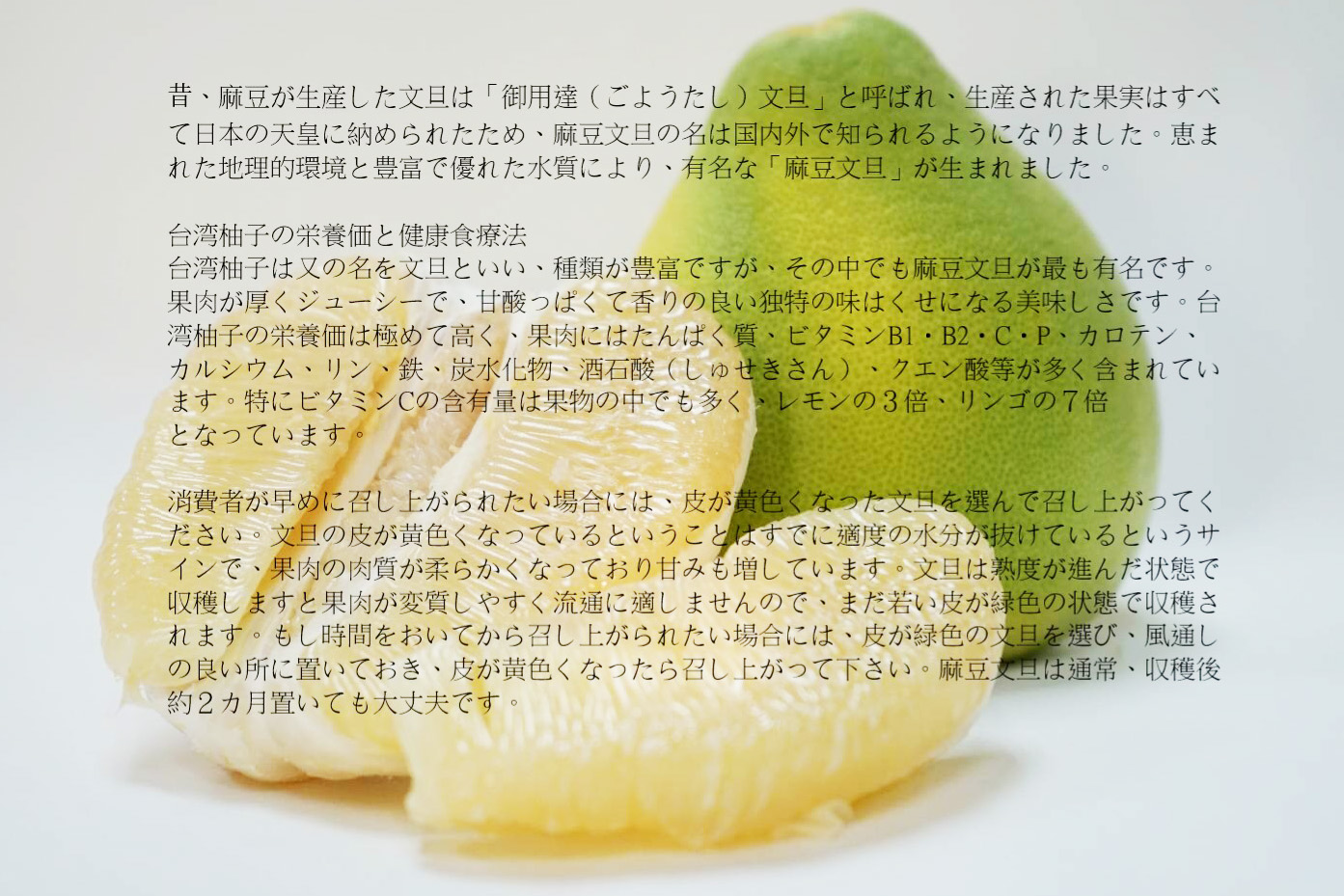 台湾文旦 約3kg 5〜8玉 化粧箱入｜台南台南麻豆産 高級ポメロ｜特選