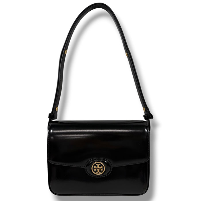 TORY BURCH バーガンディ エナメルレザー ショルダーバッグ TORY BURCH（トリーバーチ） 並行輸入品 バッグ トショルダーバッグ