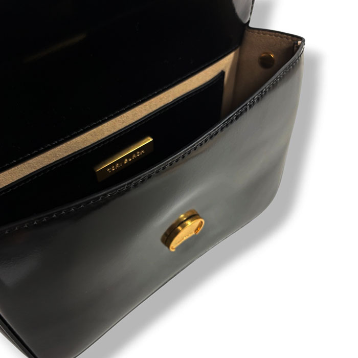 TORY BURCH バーガンディ エナメルレザー ショルダーバッグ TORY BURCH（トリーバーチ） 並行輸入品 バッグ トショルダーバッグ