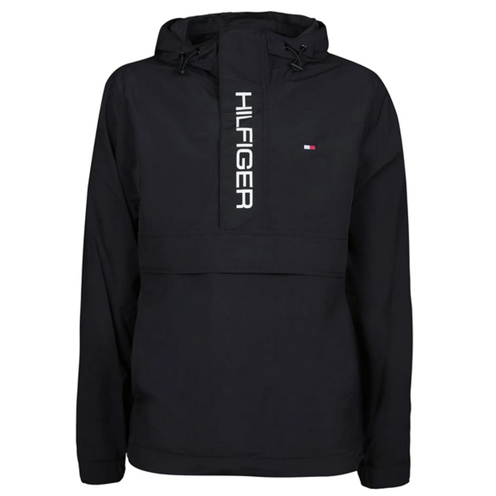 【極美品】F.C.R.B ナイロンジャケット　アノラックパーカー　ブラック 極美品】F.C.R.B ナイロンジャケット アノラックパーカー ブラック