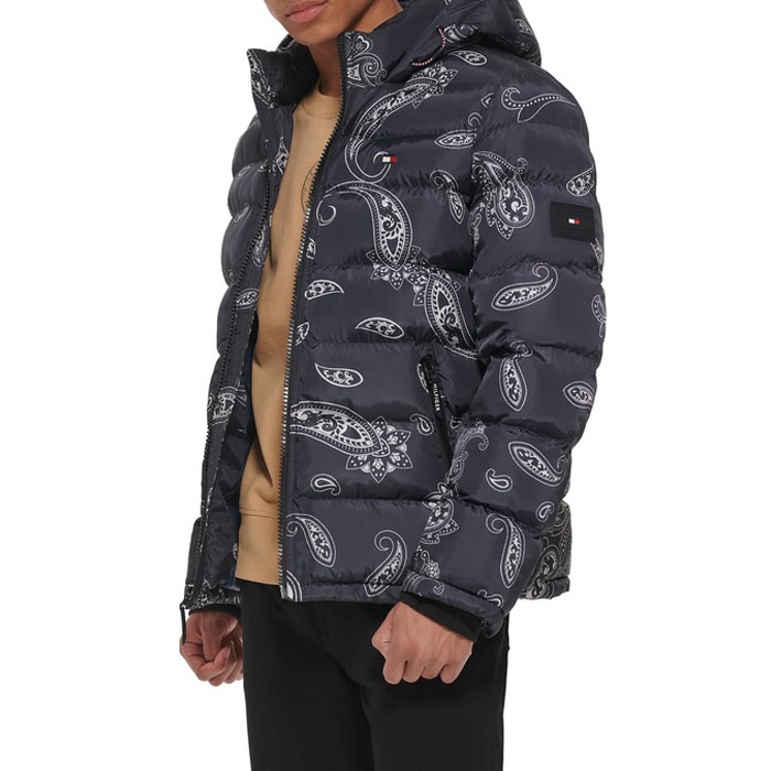 TOMMY HILFIGER トミーヒルフィガー ダウンジャケット フェイク