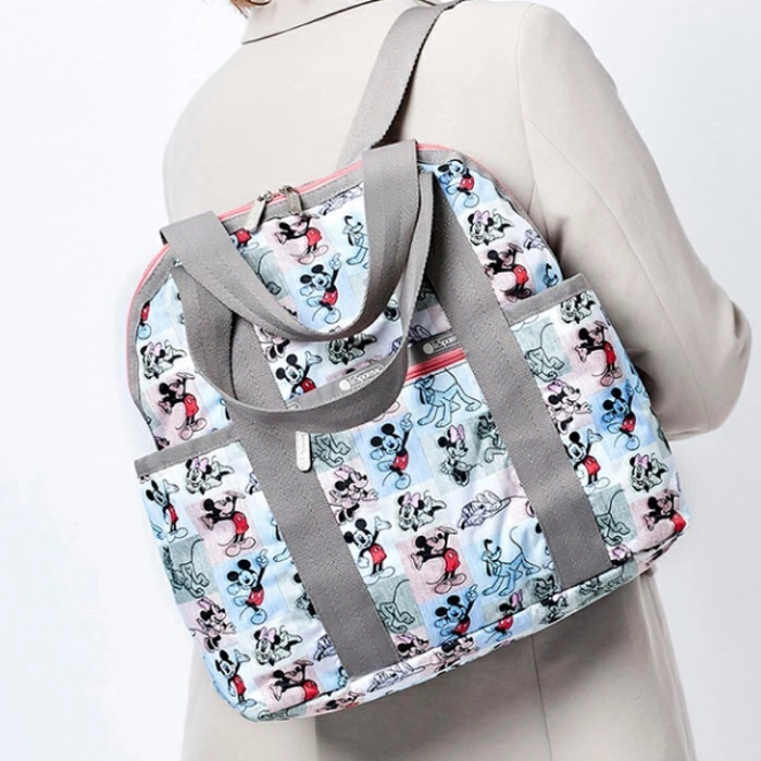 レスポートサック 2wayバッグ リュック トートバッグ LeSportsac Double Trouble Backpack キャリーオン  ディズニー 2442-G786 MICKEY PATCHWORK : lespo2442-g786 : シーズザッカ - 通販 -  Yahoo!ショッピング